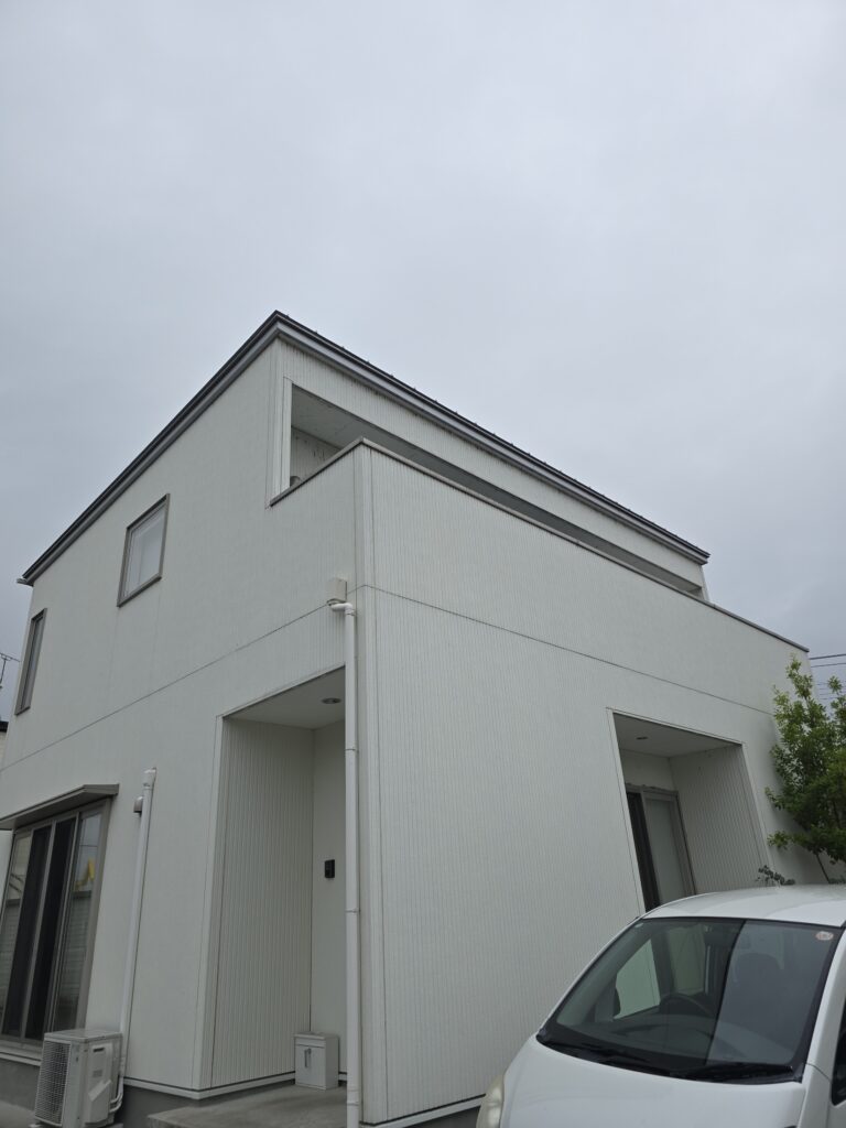シンプルな注文住宅の外観